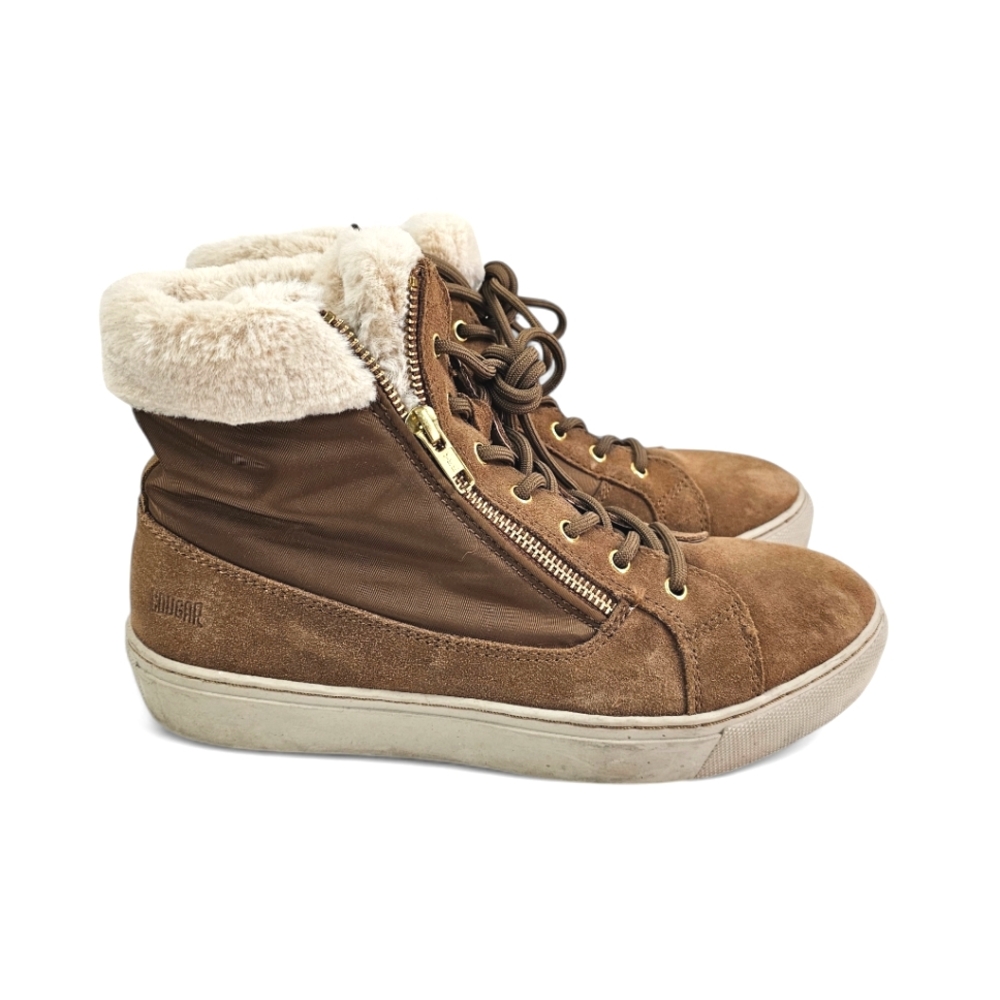 Cougar Women's Tan Suede Dublin Boots Size 9